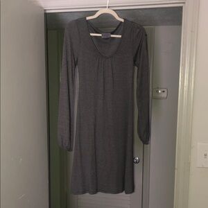Michael Stars Charcoal Long Sleeve Dress
